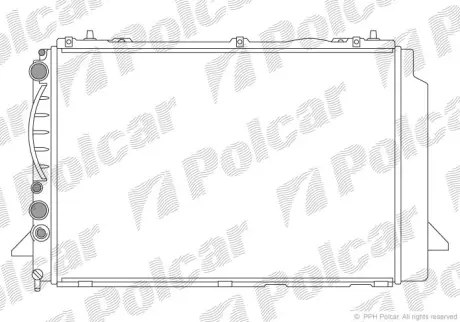 Радиаторы охлаждения POLCAR 130808A2