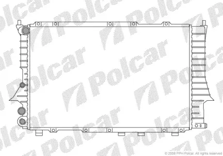 Радиаторы охлаждения POLCAR 131608-1