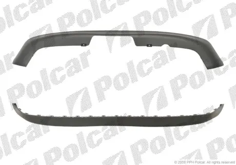 Спойлер бампера заднего POLCAR 132399-2