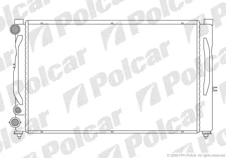 Радиаторы охлаждения POLCAR 132408-1