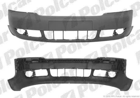 Бампер передний POLCAR 132707-6