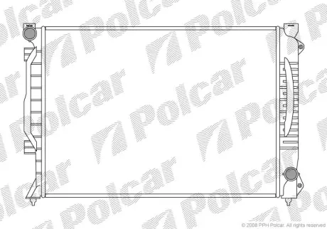 Радиаторы охлаждения POLCAR 132708-1