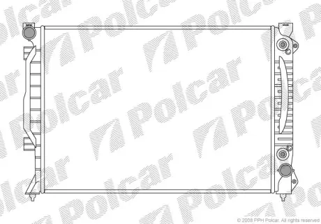 Радиаторы охлаждения POLCAR 132708-2