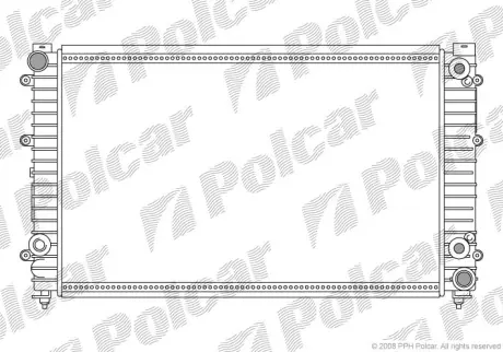 Радиаторы охлаждения POLCAR 132808-3