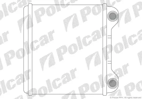 Радиаторы обогрева POLCAR 1328N8-1