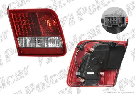 Фонарь задний POLCAR 1329881X