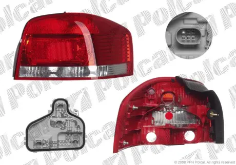 Фонарь задний POLCAR 133188-E