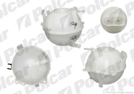 Бачок компенсаційний Audi A3, VW Caddy, Golf, Passat, Touran 1,2-3,2, 05- POLCAR 1331ZB-1