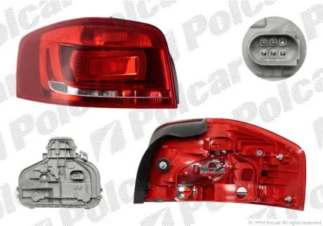 Фонарь задний POLCAR 133287U