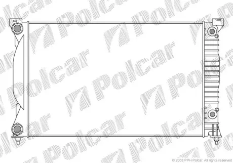 Радиаторы охлаждения POLCAR 133408-2