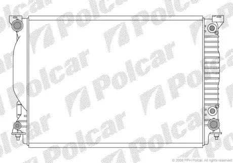 Радиаторы охлаждения POLCAR 133408-4