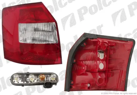 Фонарь задний POLCAR 1334872E
