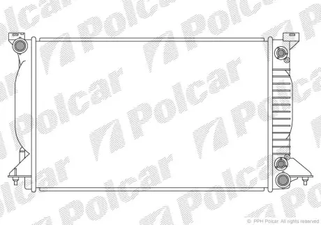 Радиаторы охлаждения POLCAR 133508-2