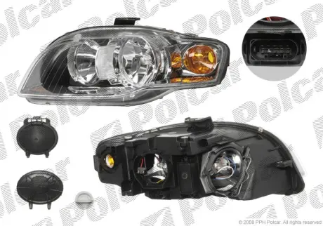 Фара основная POLCAR 133509-E