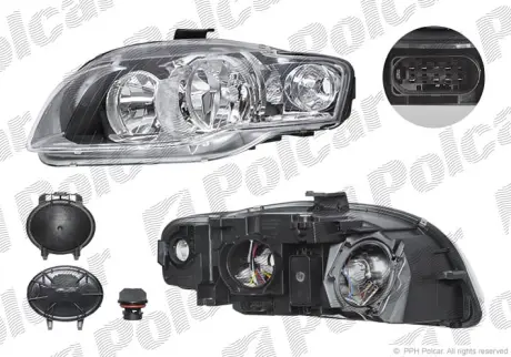 Фара основная POLCAR 1335104E
