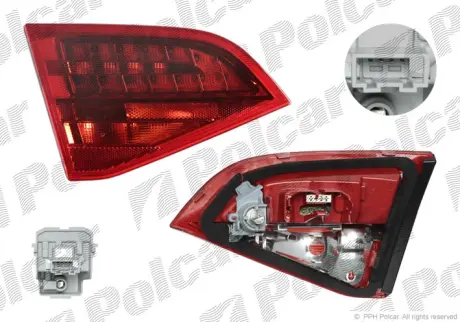 Фонарь задний POLCAR 1337874U