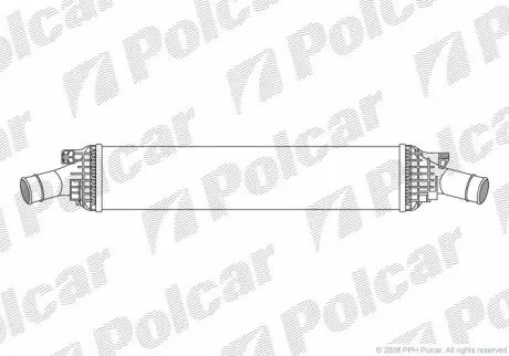 Радиаторы воздуха (Интеркулеры) POLCAR 1337J81X