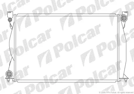 Радиаторы охлаждения POLCAR 133808-6