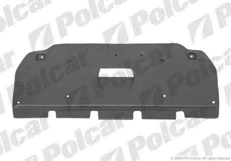 Защита под коробку передач POLCAR 133834-7