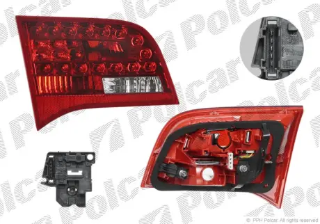Фонарь задний POLCAR 1338875V