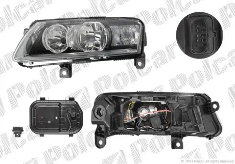 Фара основная POLCAR 133909-H