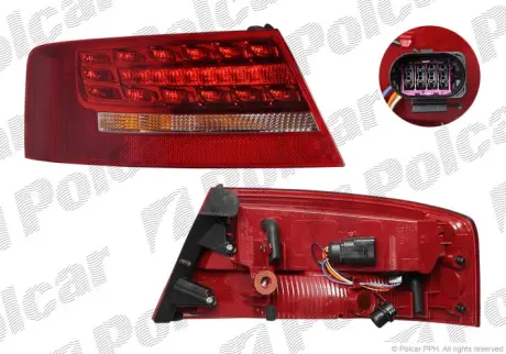 Фонарь задний POLCAR 1355883U
