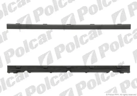 Кронштейн решетки в бампере POLCAR 136507-1