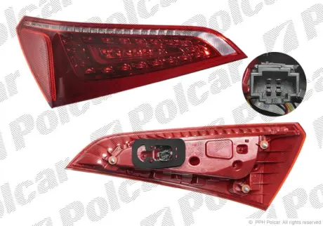 Фонарь задний POLCAR 1365881U