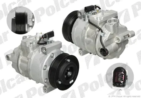 Компрессор кондиционера POLCAR 1370KS-1