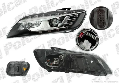 Фара основная POLCAR 1371091V