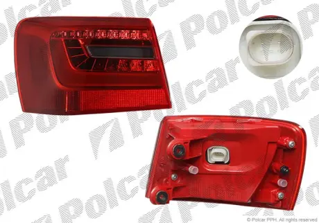 Фонарь задний POLCAR 13E1872X