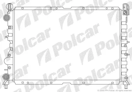Радиаторы охлаждения POLCAR 1402083X