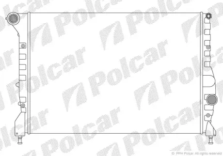 Радиаторы охлаждения POLCAR 140408A2