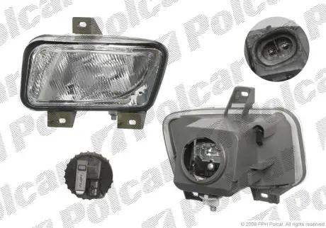 Фара противотуманная передняя POLCAR 140730-E