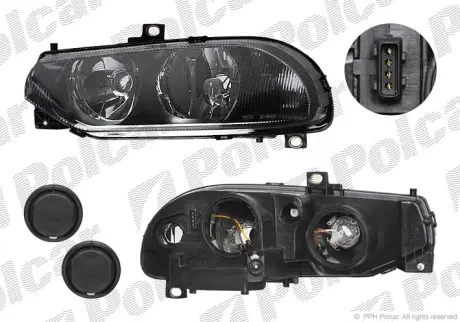 Фара основная POLCAR 1408104E
