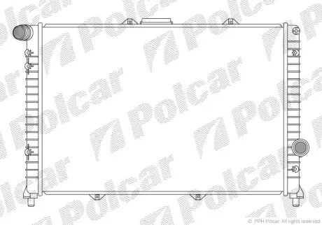 Радиаторы охлаждения POLCAR 140908-1