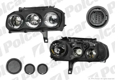 Фара основная POLCAR 141110-E
