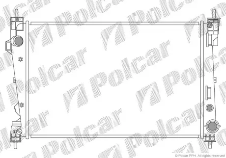 Радиаторы охлаждения POLCAR 142108-2