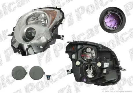 Фара основная POLCAR 142510-E