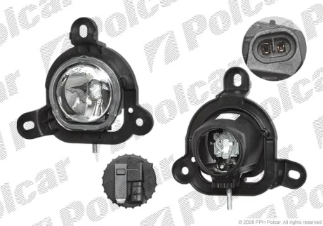 Фара противотуманная передняя POLCAR 1425300E