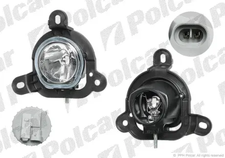 Фара противотуманная передняя POLCAR 142530-U