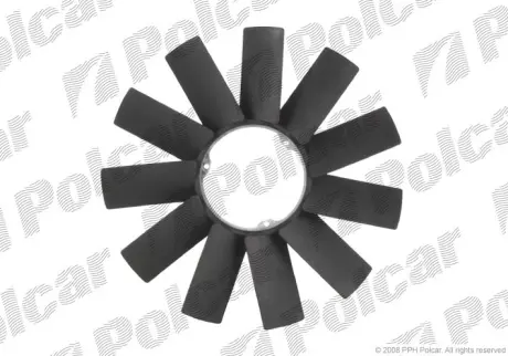 Вентилятор радiатора Bmw E34/E39/E32/E38/E34 POLCAR 200023F7