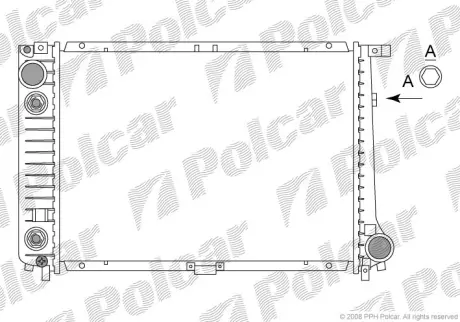 Радиаторы охлаждения POLCAR 200508-9