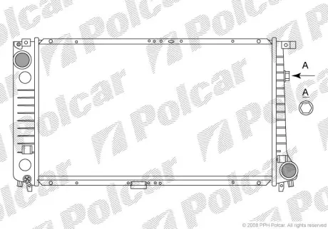 Радиаторы охлаждения POLCAR 200708-6