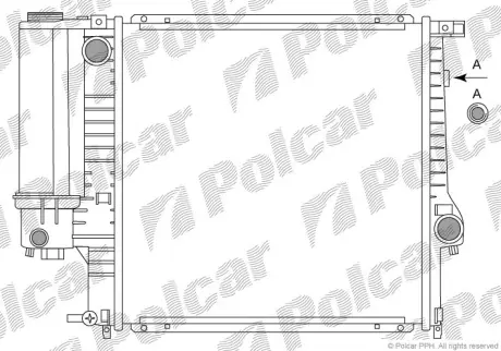 Радиаторы охлаждения POLCAR 200708A2