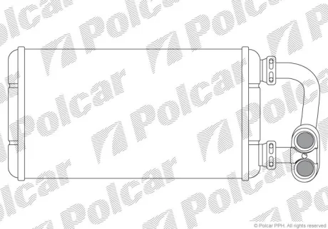 Радиаторы обогрева POLCAR 2007N84