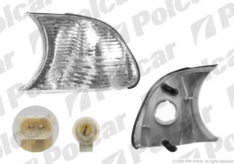 Указатель поворота передний POLCAR 200819RE