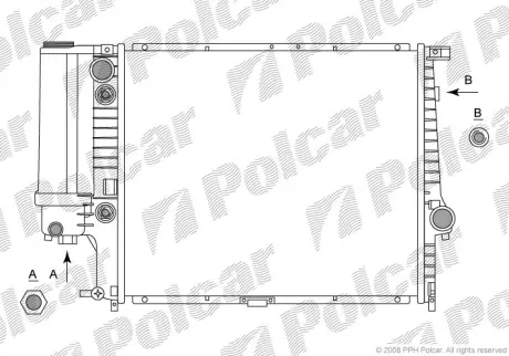Радиаторы охлаждения POLCAR 201408-1