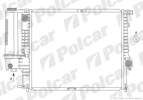 Радиаторы охлаждения POLCAR 201508-2