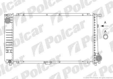 Радиаторы охлаждения POLCAR 201508-3